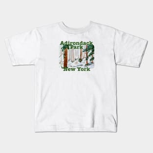 Adirondack Park, New York Kids T-Shirt